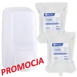 Zestaw Merida Harmony – dozownik mydła w pianie + 2 bezzapachowe wkłady Harmony Lux Bezwonne
