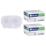 Pojemnik na dwie rolki papieru toaletowego bez gilzy MERIDA HARMONY za 50 zł netto przy zakupie 2 kartonów papiery toaletowego MERIDA OPTIMUM (36 x 85 m = 3060 m, 12 240 listków)