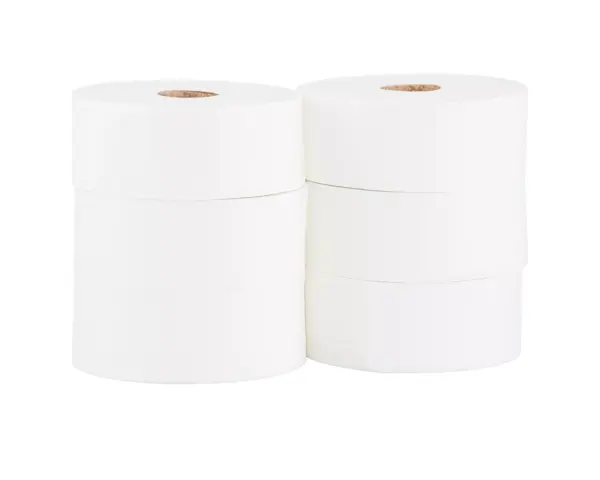Papier toaletowy MERIDA TOP, biały, średnica 23 cm, długość 245 m, dwuwarstwowy, zgrzewka 6 szt., ECOLABEL Papier toaletowy Merida TOP 245 m średnica 23 cm zgrzewka 6 rolek