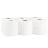 Biały papier toaletowy Merida TOP 120 m średnica 19 cm