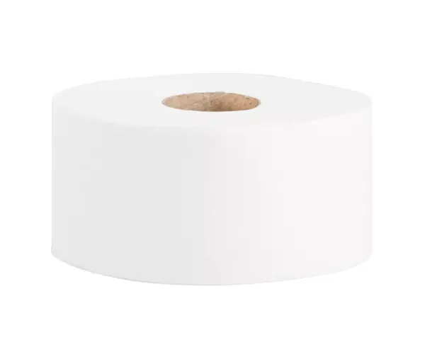 Papier toaletowy MERIDA TOP, biały, średnica 19 cm, długość 120 m, dwuwarstwowy, zgrzewka 12 szt., ECOLABEL Miękki papier toaletowy Merida TOP dwuwarstwowy certyfikat PZH