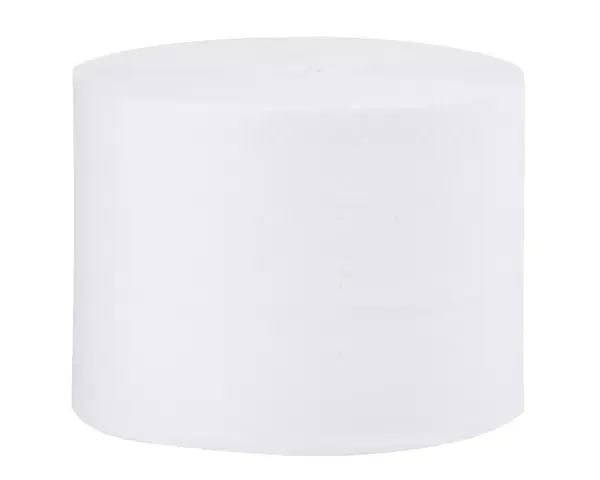 Papier toaletowy bez gilzy, MERIDA TOP ECOLABEL, dwuwarstwowy, biały, średnica 12 cm, długość 85 m, karton 18 rolek Papier toaletowy bez gilzy Merida Top, gofrowany, długość 85 m