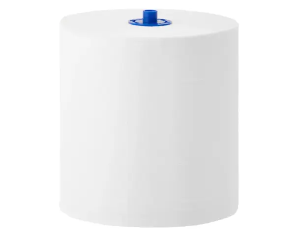 Ręczniki papierowe w roli z adaptorem, MERIDA TOP AUTOMATIC MAXI ECOLABEL, dwuwarstwowe, białe, średnica 19,5 cm, długość 240 m, karton 6 rolek Rolka ręcznika papierowego MERIDA MAXI z adapterem, średnica 19,5 cm