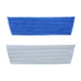 Niebieski mop rzepowy z mikrowłókna 45 cm Economy