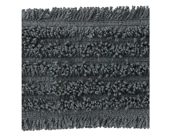 Mop z zakładkami 40 cm, STANDARD, z mikrowłókna, szary Szary mop mikrofibra 40 cm mocowany zakładkami do stelaża