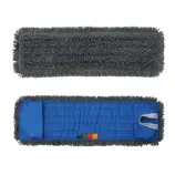 Szary mop z kieszeniami 40 cm z mikrowłókna STANDARD