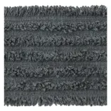 Szary mop mikrowłóknowy 47 cm mocowanie na rzep