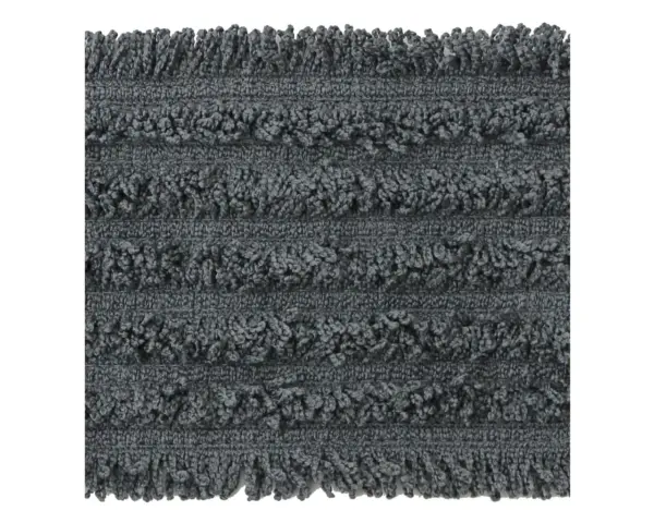 Mop rzepowy 47 cm, STANDARD, z mikrowłókna, szary Szary mop mikrowłóknowy 47 cm mocowanie na rzep
