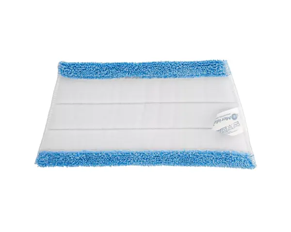 Mop rzepowy 32 cm, OPTIMUM MINI, z mikrowłókna, niebieski Mop rzepowy z mikrowłókna pętelkowego do mycia powierzchni twardych