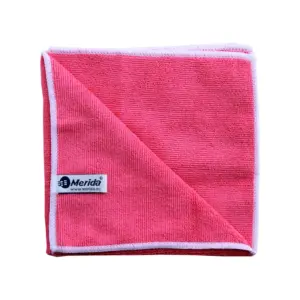 Czerwona ściereczka z mikrowłókna OPTIMUM 320 g/m²