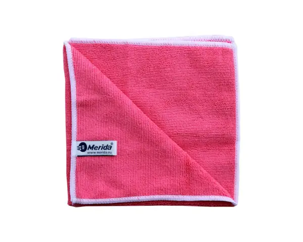 Czerwona ściereczka z mikrowłókna OPTIMUM 320 g/m²