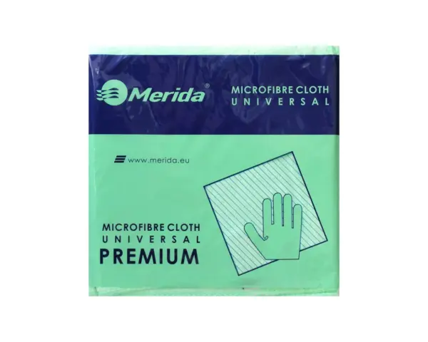 Ściereczka z mikrowłókna, PREMIUM zielona Ściereczka z mikrowłókna Premium do czyszczenia szkła i chromu