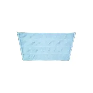 Niebieski mop z rzepem MINI z mikrowłókna do szkła 32x16 cm