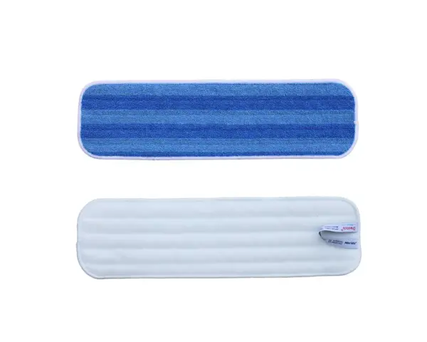 Mop z rzepem PREMIUM, mikrowłókno, 47 X 13 cm, niebieski Niebieski mop z rzepem Premium z mikrowłókna 47x13 cm