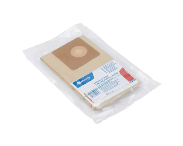 Filtr papierowy do odkurzacza o pojemności 10 l do odkurzacza MERIDA DEX Filtr papierowy MERIDA DEX w opakowaniu foliowym trzy sztuki