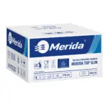 Karton zbiorczy ręczników papierowych Merida Top Slim Ecolabel, 2700 szt.
