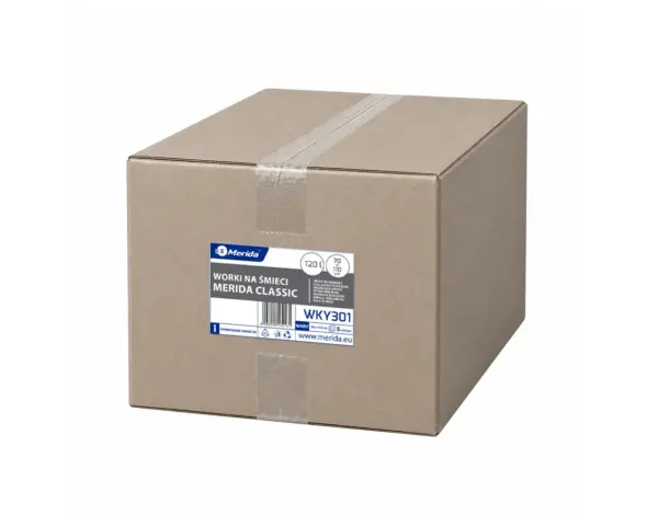 Worki na śmieci 120 l, MERIDA CLASSIC, żółte, 70x110 cm, paczka 50 szt. Worki na śmieci 120 l, MERIDA CLASSIC, żółte, 70x110 cm, paczka 50 szt.
