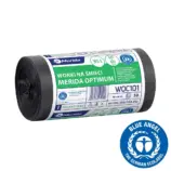 Czarne worki na śmieci 35 l HDPE/LDPE, rolka 50 sztuk