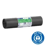 Czarne worki na śmieci 120 l LDPE z certyfikatem Blue Angel