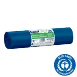 Niebieskie worki na śmieci 120 l LDPE certyfikat Blue Angel