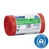 Czerwone worki na odpady medyczne 70 l HDPE/LDPE rolka 50 szt