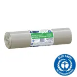 Bezbarwne worki na śmieci 120 l LDPE certyfikat Blue Angel