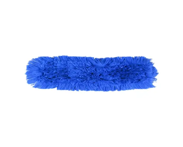 Mop do zamiatania DUSTMOP, akrylowy, niebieski, 100 cm Niebieski akrylowy mop do zamiatania DUSTMOP 100 cm antystatyczny