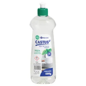 Płyn do mycia naczyń Merida Castus o zapachu mięty, butelka 500 g