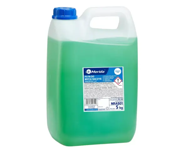 Płyn do mycia naczyń Merida Lux kanister 5 kg zapach grapefruita