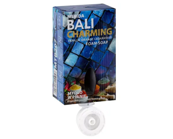 Mydło w pianie Merida Bali Charming wkład 700 g wanilia pomarańcza cedr
