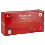 Ściereczki z mikrowłókna czerwone do czyszczenia na sucho i mokro