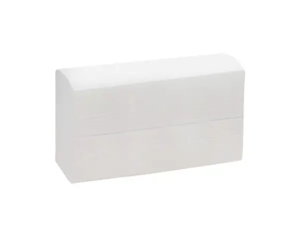 Serwetki gastronomiczne, MERIDA TOP ECOLABEL, dwuwarstwowe, białe, karton 6600 szt. Dwuwarstwowe serwetki celulozowe gofrowane, format 24 x 15,5 cm