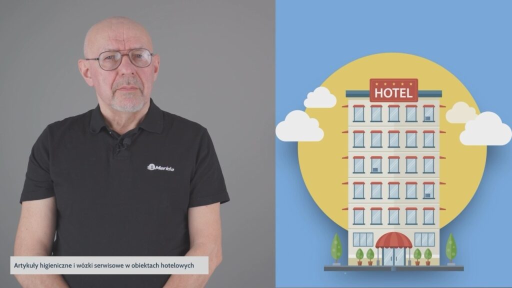 Artykuły higieniczne i wózki serwisowe w obiektach hotelowych