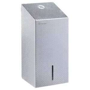Pojemnik na papier toaletowy w listkach, MERIDA STELLA DIAMOND LINE, pojemność do 450 szt.