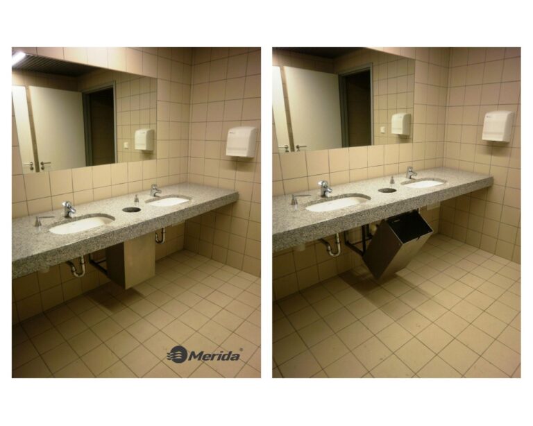 Kosz odchylany montowany pod blatem