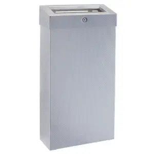 Kosz na odpady otwarty, MERIDA STELLA SLIM COMBO DIAMOND LINE, pojemność 15 l