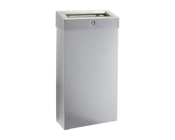 Kosz na odpady otwarty, MERIDA STELLA SLIM COMBO DIAMOND LINE, pojemność 15 l Kosz na odpady otwarty, MERIDA STELLA SLIM COMBO DIAMOND LINE, pojemność 15 l